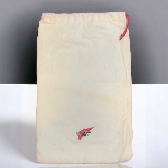 RED WING SHOES New Fleece drawstring Shoe Storage travel Bag - Picture 1 of 4
